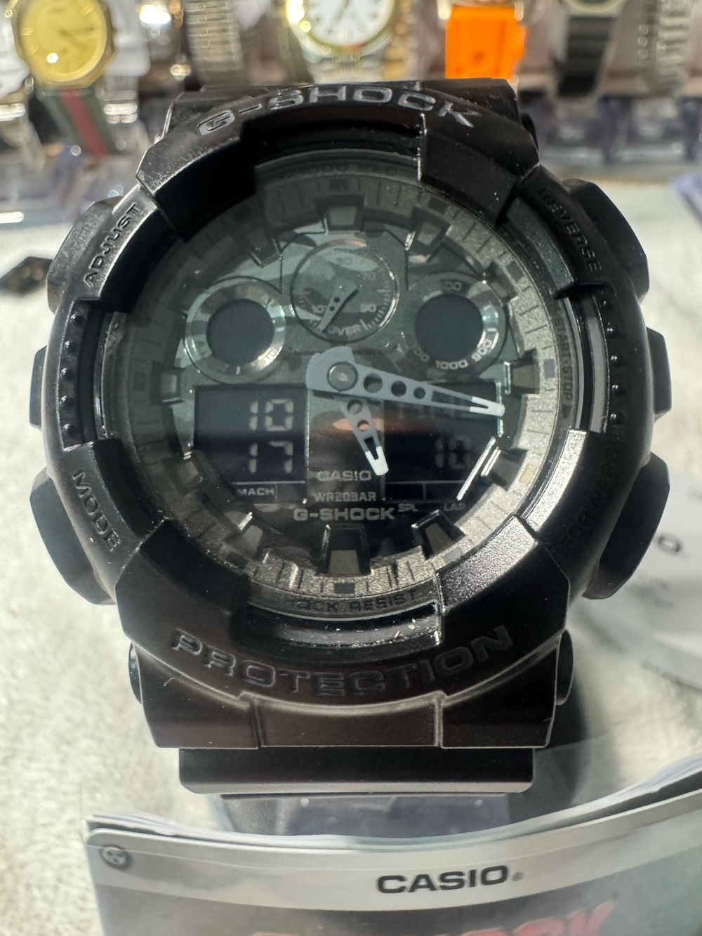 Casio G-Shock Black Digital-Analog Sport Watch